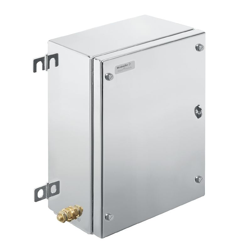 8000108833 - 306mm Stainless Steel Terminal Box with Multi-Side Gland Plates