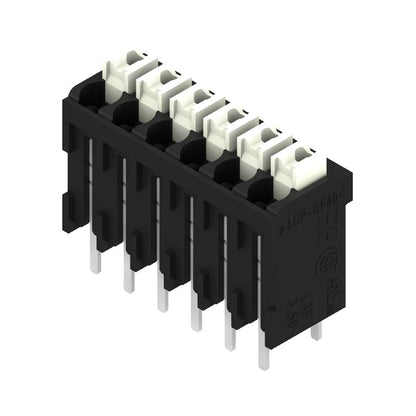 1825680000 - 3.5 mm PCB Terminal, 6 Poles, 180° Angle, Black  (Pack of 25)
