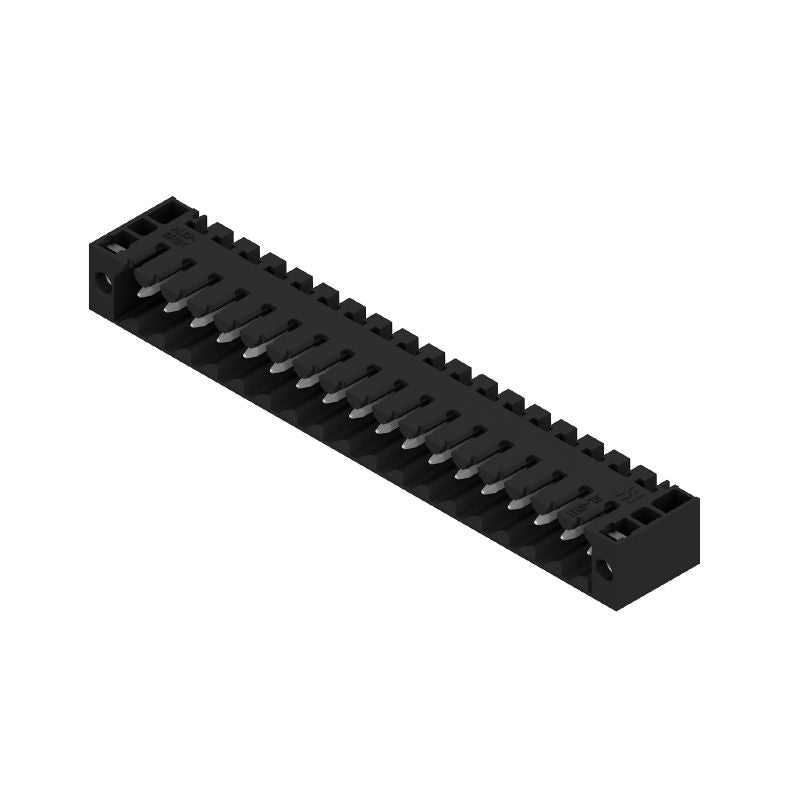 1761122001 - 3.50mm 18-Pole Black PCB Connector for Vertical Mounting  (Pack of 24)