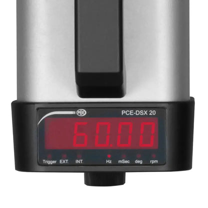 PCE-DSX 20 - Portable Handheld Stroboscope with ISO Certification and Trigger Input
