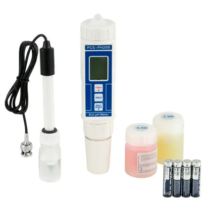 PCE-PH20S - Water-Resistant Soil pH Meter with External Electrode
