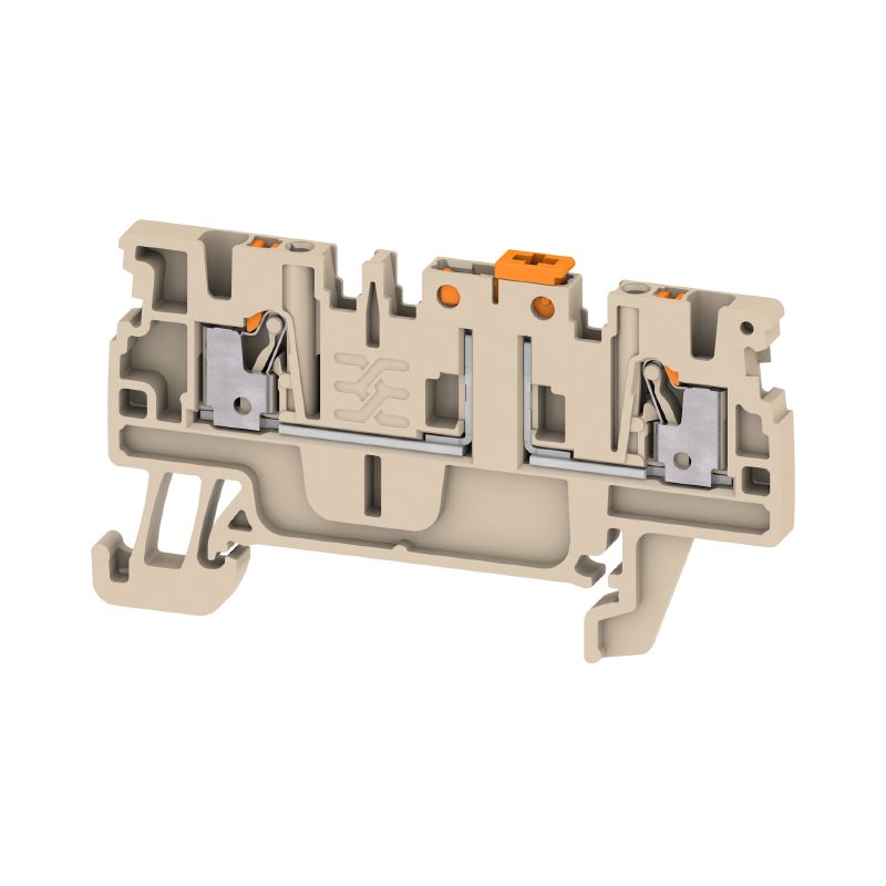 2918260000 - Dark Beige Modular Disconnect Terminal 33.5mm x 61.5mm  (Pack of 100)