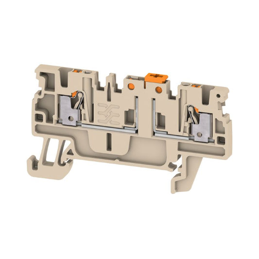 2918260000 - Dark Beige Modular Disconnect Terminal 33.5mm x 61.5mm  (Pack of 100)