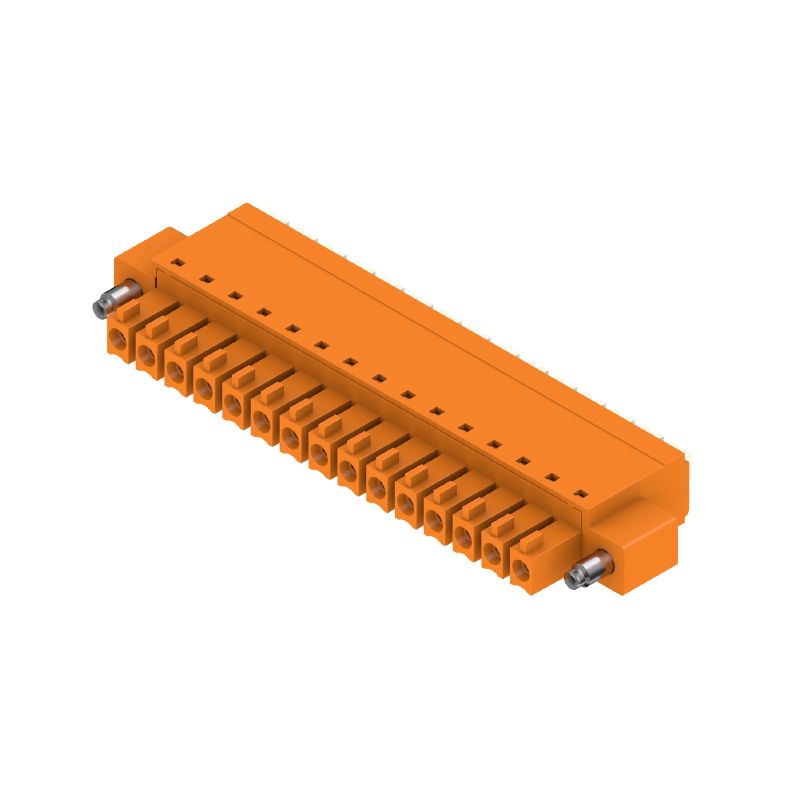 1970750000 - 3.81mm Female PCB Connector, 15 Poles, 180° Angle  (Pack of 50)