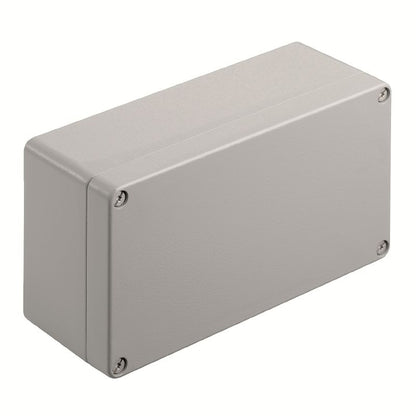 1937750000 - Aluminium Enclosure 120mm x 220mm, Silver-Grey RAL7001
