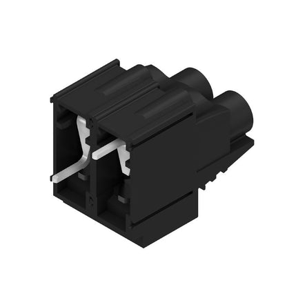 2012810000 - 10.16mm Black PCB Terminal, 2 Poles, 5mm Solder Pin  (Pack of 20)
