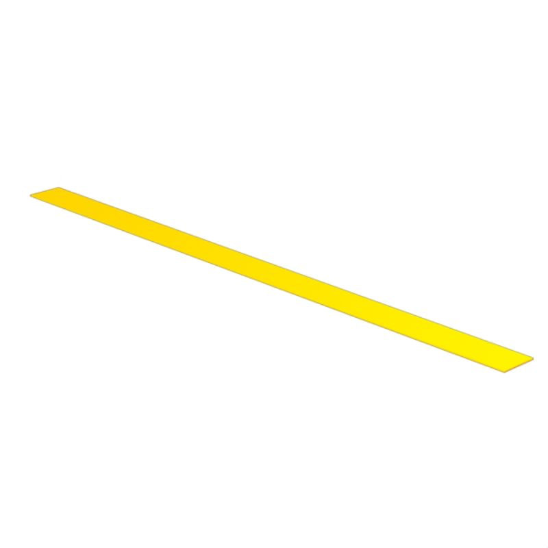 1915320000 - Yellow Self-Adhesive Label Sheet 12x202mm, 220 Labels  (Pack of 10)