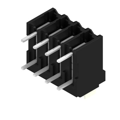 1824440000 - Black 3.5mm Pitch PCB Terminal, 4 Poles, Push-In Connection  (Pack of 37)