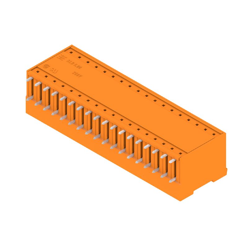 1601950000 - 36-Pole PCB Connector, 5.08mm Pitch, Orange, THT Solder  (Pack of 10)