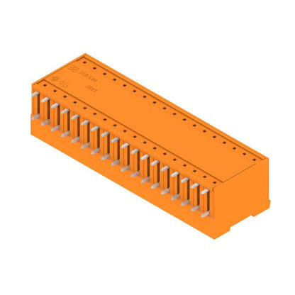 1601950000 - 36-Pole PCB Connector, 5.08mm Pitch, Orange, THT Solder  (Pack of 10)