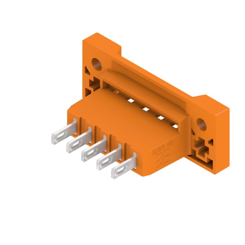 1599160000 - 5-Pole 5.08mm PCB Male Header Connector with 180° Angle  (Pack of 36)