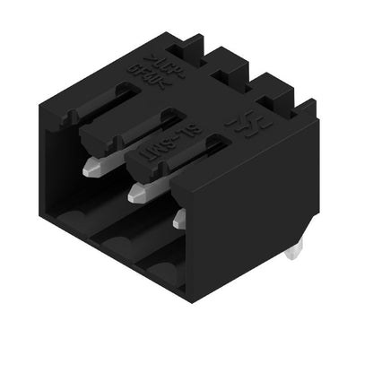 1841640000 - 3-Pole 3.5mm PCB Connector, 90° Angle, Tinned Pins  (Pack of 100)