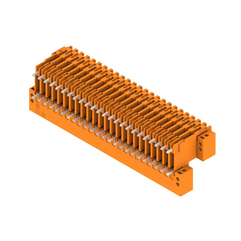 1642480000 - Orange 3.50mm PCB Connector, 48-Pole, 90° Angle  (Pack of 10)