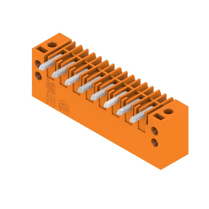 1607100000 - 3.50mm Flange-Mount PCB Connector, 8 Poles, 90° Angle  (Pack of 50)