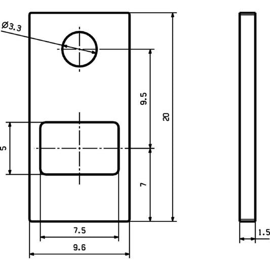 1379470000 - OMNIMATE Feed-Through Terminal, -50°C to 120°C, RoHS Compliant  (Pack of 50)