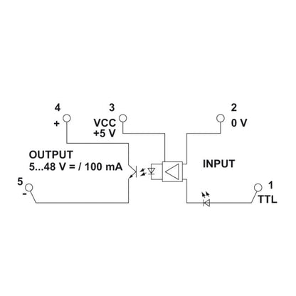 8398940000 - 5V TTL Solid-State Relay with 0.1A Capacity  (Pack of 10)
