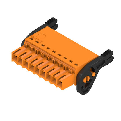 2460020000 - 3.5mm 9-Pole PCB Female Connector with 180° Push-In Design  (Pack of 48)