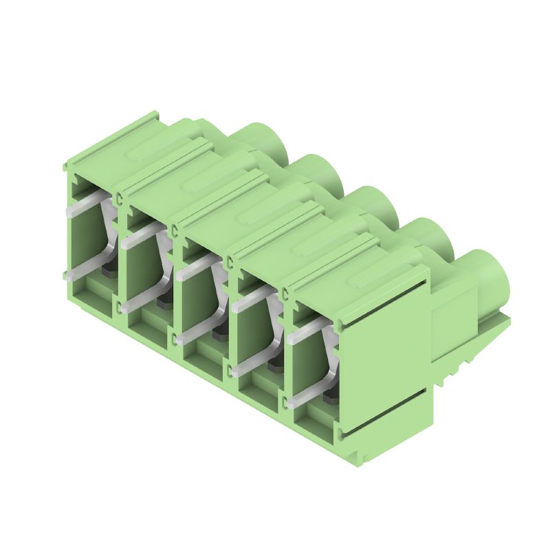 2014260000 - 5-Pole PCB Terminal with 10.16mm Spacing, 90-Degree Angle  (Pack of 20)