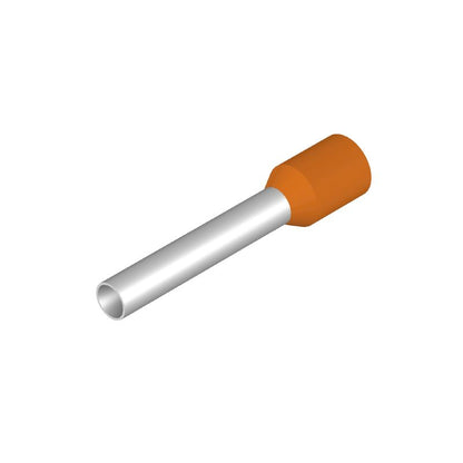 9021120000 - 100-Pack Orange Plastic Collar Ferrules, 4.8mm x 26mm  (Pack of 100)
