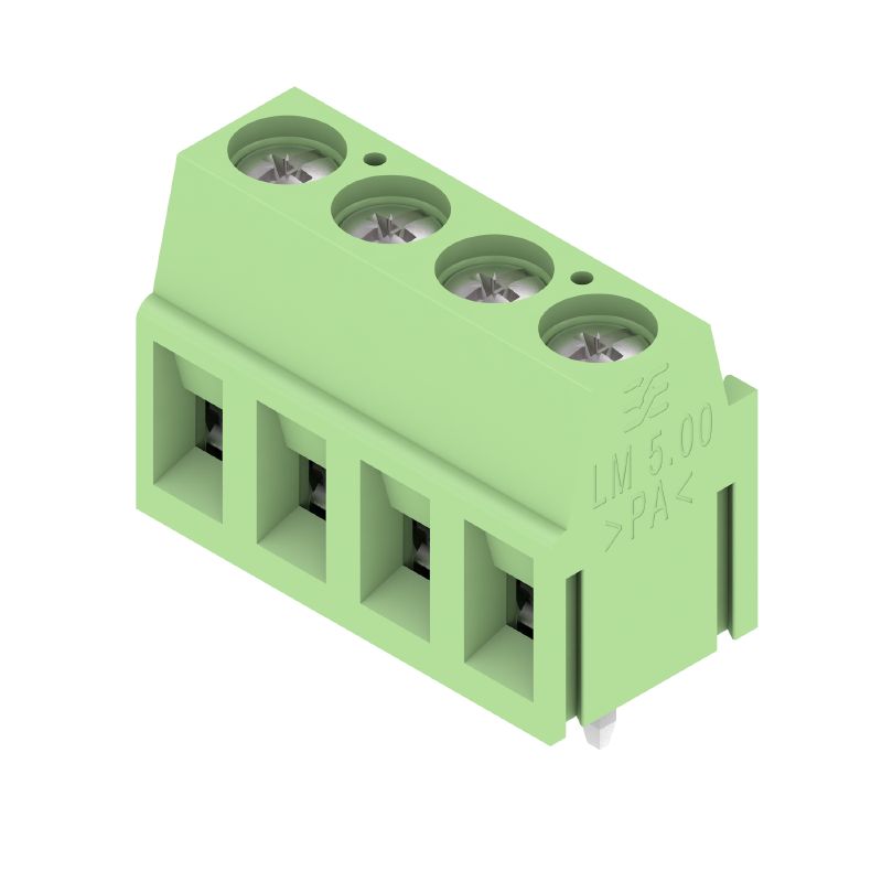 1913000000 - 5mm Pitch Terminal with 4 Poles, 3.5mm Solder Pin  (Pack of 90)