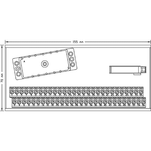 1126790000 - 56-Pole RS ELCO Plug-In Connector, RoHS Compliant