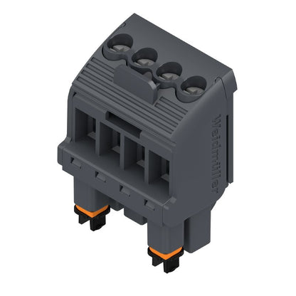 1372520000 - 5mm 4-Pole Female PCB Connector at 90° Angle  (Pack of 78)