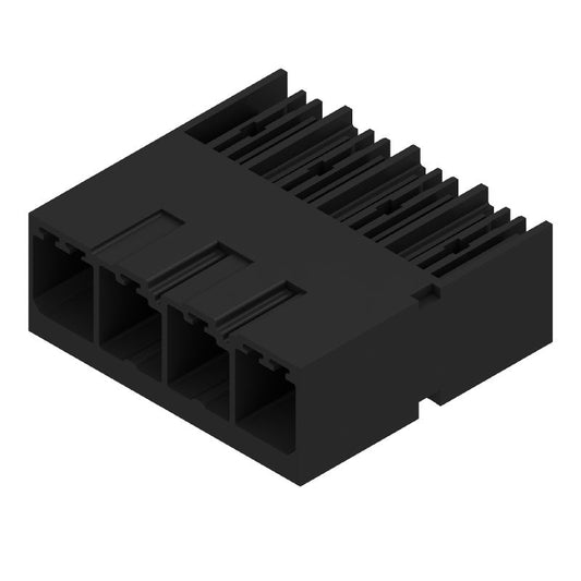 2499550000 - 4-Pole 7.62mm PCB Connector with Male Header, 90° Angle  (Pack of 60)