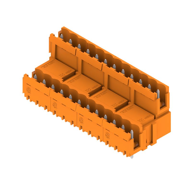 1726840000 - 5.08mm Male PCB Connector with 24 Poles, Orange  (Pack of 10)