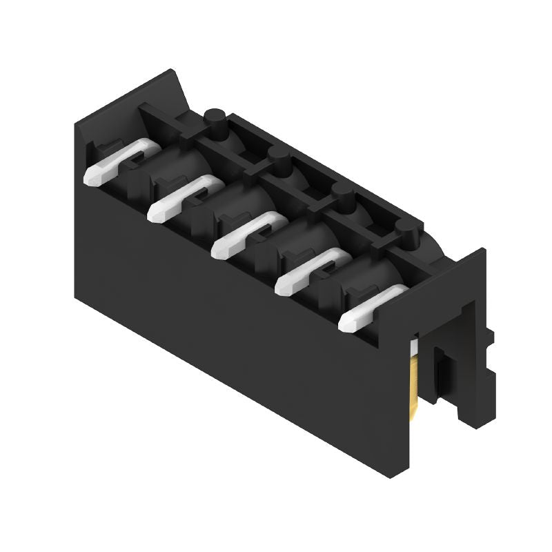 1530880000 - 5-Pole 5.08mm PCB Connector, 90° Angle, Gold-Plated  (Pack of 50)