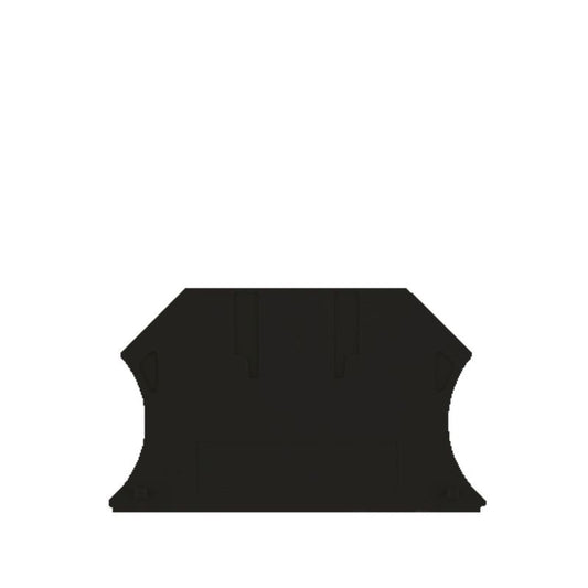 1050010000 - Black 56mm Terminal End Plates, V-0 Wemid Material  (Pack of 50)