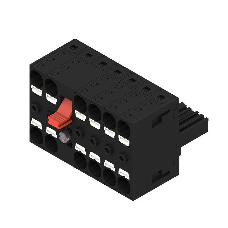 2720600000 - 7.62mm PCB Female Connector with Push-In Actuator  (Pack of 15)