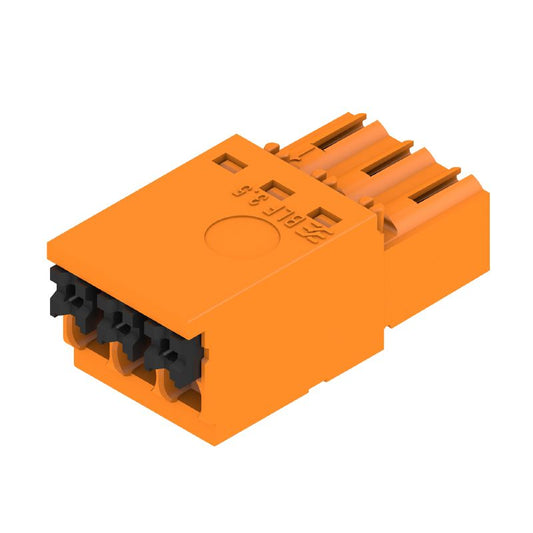 2459060000 - 3-Pole Push-In PCB Connector for Field Use  (Pack of 174)