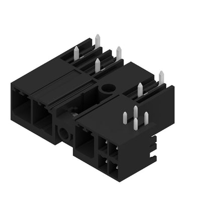 1089610000 - 7.62mm 3-Pole PCB Connector with THT Solder, Black Box  (Pack of 48)