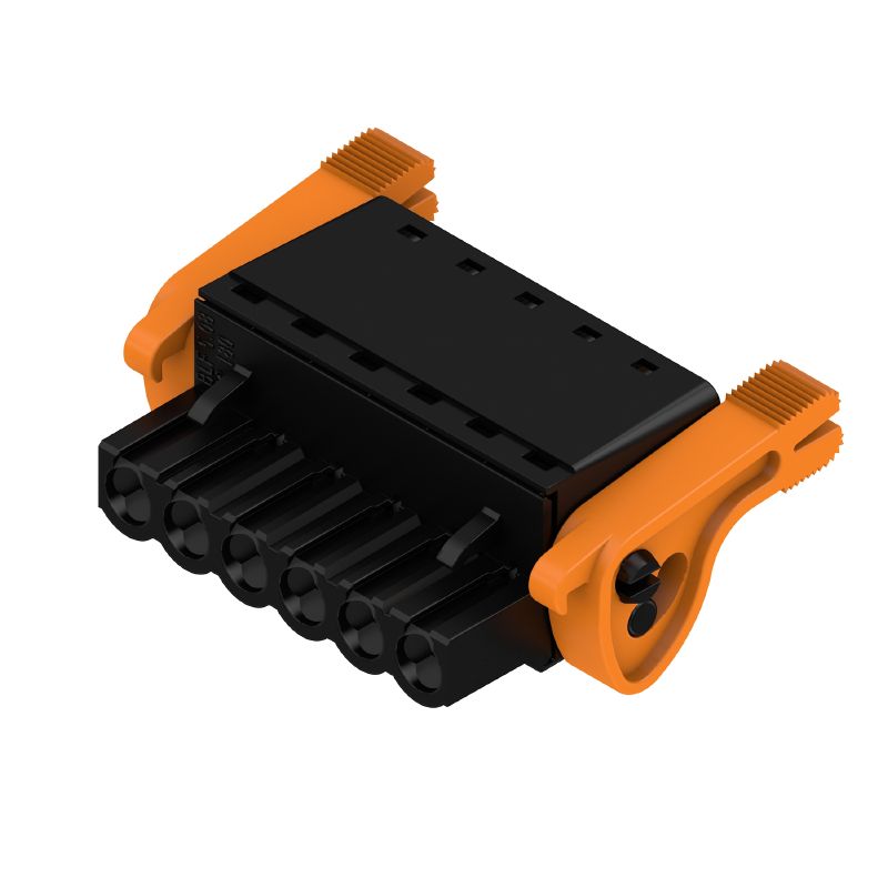 1014160000 - 5.08mm PCB Connector with 6 Poles, Push-In Design  (Pack of 42)