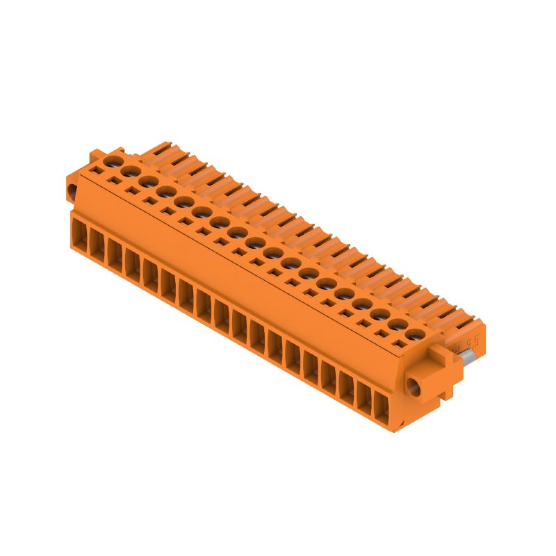 1620770000 - 18-Pole 3.50mm Female PCB Connector with 180° Orientation  (Pack of 24)