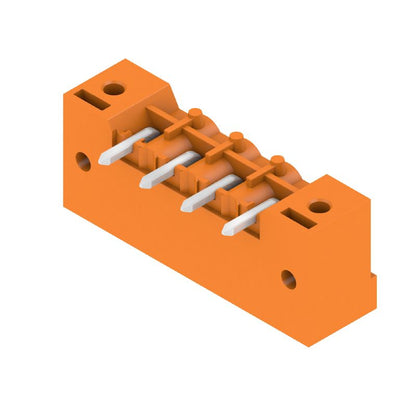 1148680000 - 5.08mm 4-Pole PCB Connector, 90° Flange, THT Solder  (Pack of 60)