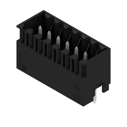 1728990000 - 14-Pole 3.50 mm Male PCB Connector, Black Finish  (Pack of 66)