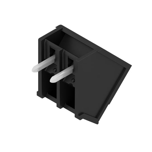 1976380000 - 3.81mm Black PCB Male Connector, 2 Poles, THT Solder  (Pack of 50)