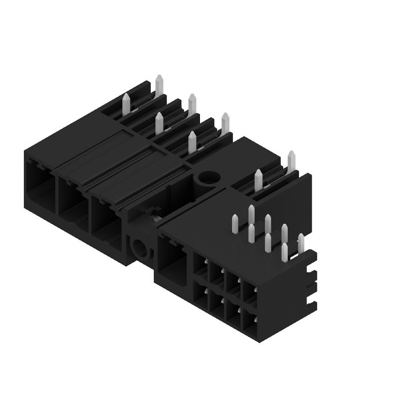 1156290000 - 7.62mm Male Header PCB Connector with 4 Poles and Elbow  (Pack of 30)