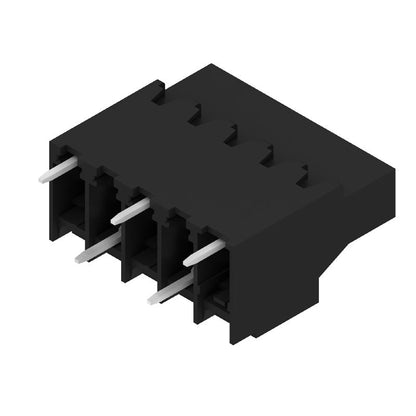 1356870000 - 6.35mm Black 5-Pole PCB Terminal with 90° Connection  (Pack of 54)