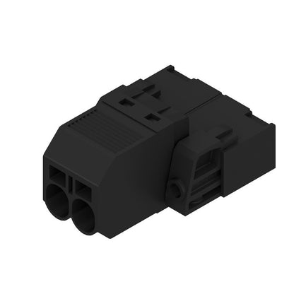 1060950000 - 7.62mm PCB Connector, 2-Pole, 180° Angle, Push-in Connection  (Pack of 50)