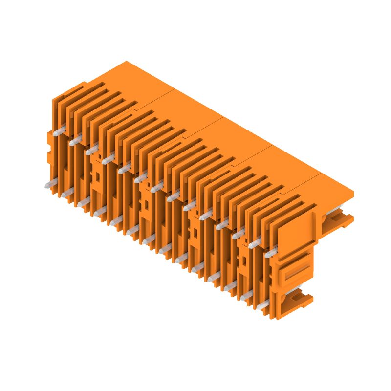 1725770000 - 28 Pole 5.08mm THT Male Header Connector, Orange  (Pack of 10)