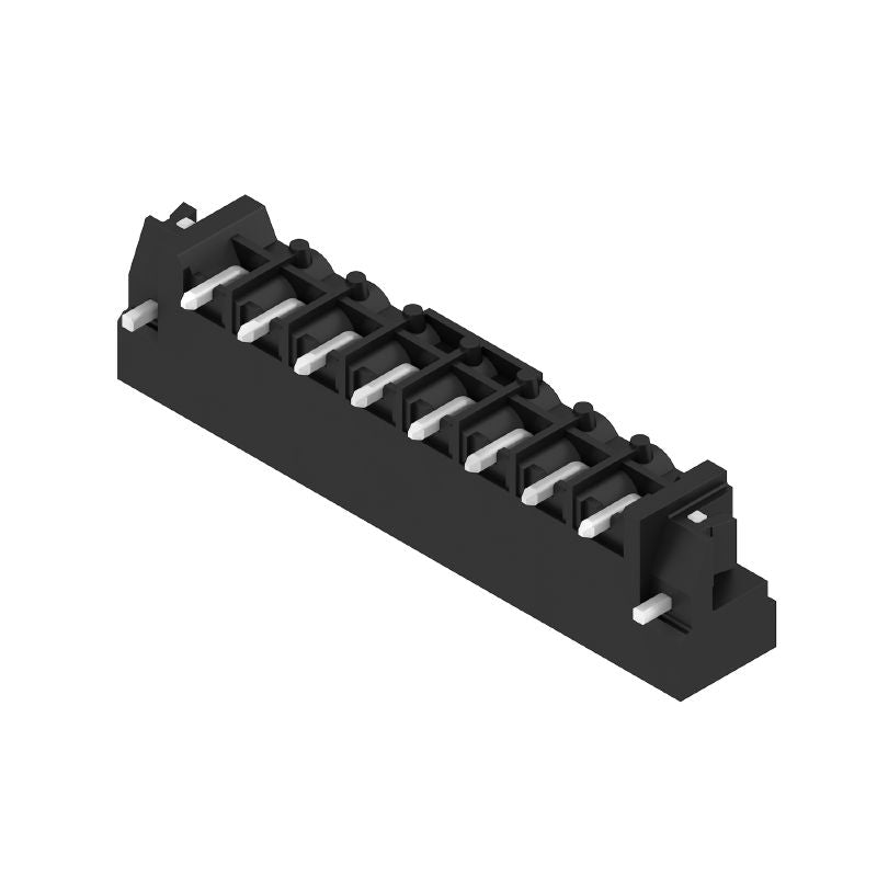 1797290000 - 5mm Pitch Black 8-Pole PCB Connector with Solder Flange  (Pack of 36)