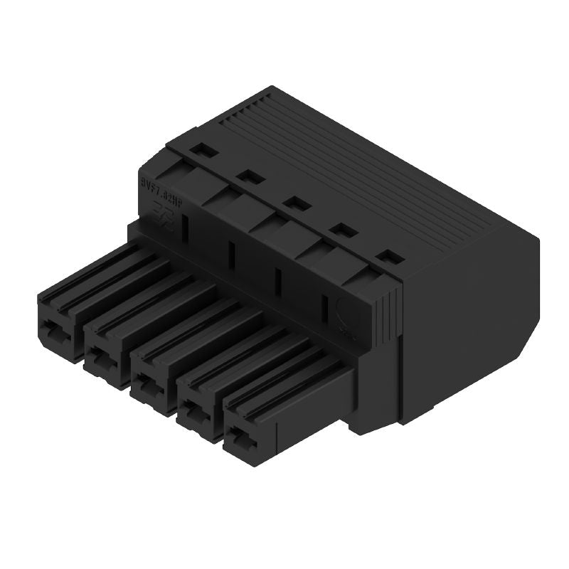 1060420000 - 7.62mm Female 5-Pole PCB Connector with PUSH IN System  (Pack of 40)