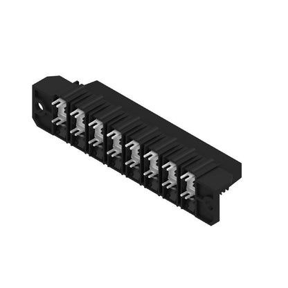 1226580000 - 15mm Black PCB Terminals, 8 Poles, 4.5mm Solder Length  (Pack of 10)