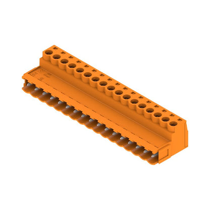 1645150000 - 17-Pole 180° PCB Male Connector with Clamping Yoke  (Pack of 18)