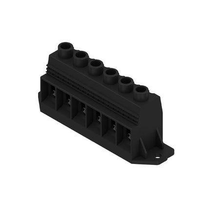 1386440000 - 15mm PCB Connection Terminal with 6 Poles & 90-Degree Angle  (Pack of 10)