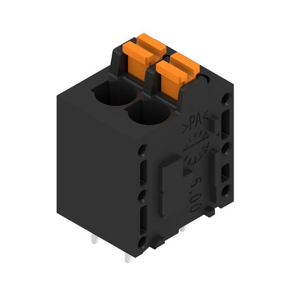 1425030000 - 5.00mm Pitch Terminal, 180° Angle, 130 Pieces, Black Finish  (Pack of 130)
