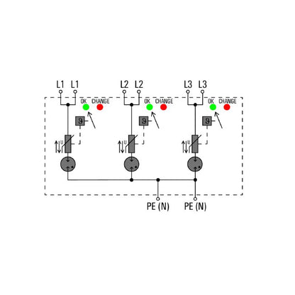 2619160000 - Low Voltage Surge Arrester, 440V, -40°C to 85°C