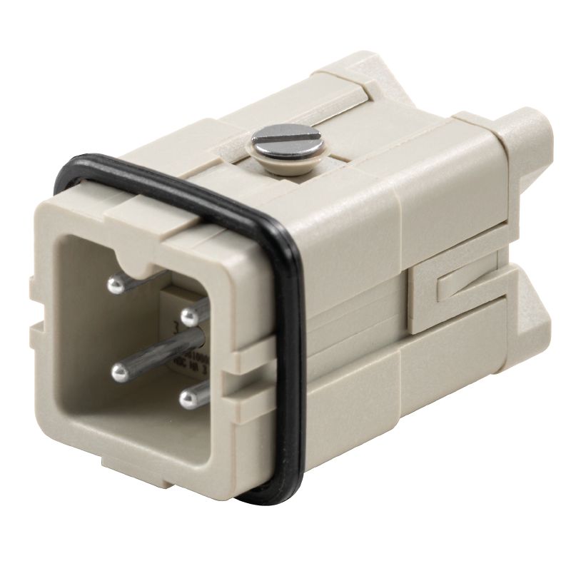 1498100000 - 3-Pole Male Insert, 400V 16A, 21x21x36.5mm